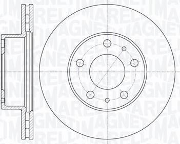 Magneti Marelli 361302040168 - Discofreno www.autoricambit.com