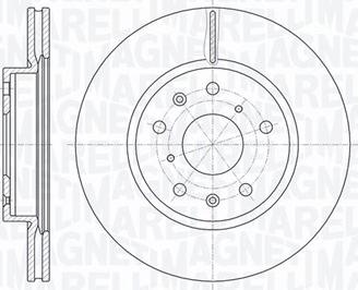 Magneti Marelli 361302040120 - Discofreno www.autoricambit.com