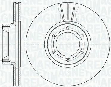 Magneti Marelli 361302040390 - Discofreno www.autoricambit.com