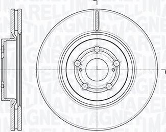 Magneti Marelli 361302040302 - Discofreno www.autoricambit.com