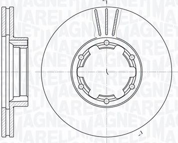 Magneti Marelli 361302040378 - Discofreno www.autoricambit.com