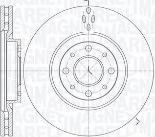 Magneti Marelli 361302040246 - Discofreno www.autoricambit.com