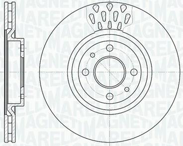 Magneti Marelli 361302040252 - Discofreno www.autoricambit.com