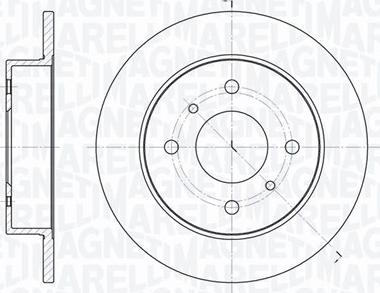 Magneti Marelli 361302040207 - Discofreno www.autoricambit.com