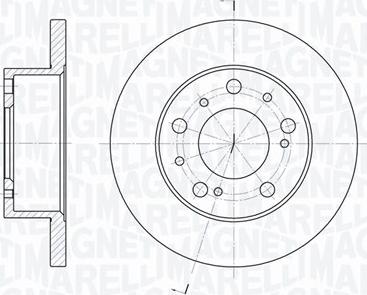 Magneti Marelli 361302040211 - Discofreno www.autoricambit.com