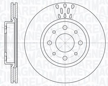 Magneti Marelli 361302040682 - Discofreno www.autoricambit.com