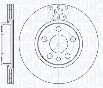 Magneti Marelli 361302040232 - Discofreno www.autoricambit.com