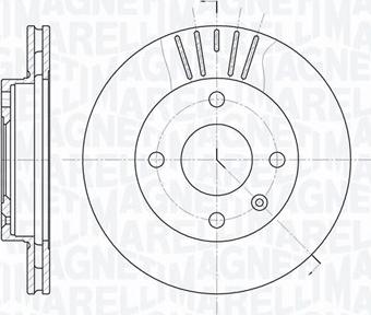 Magneti Marelli 353611729240 - Discofreno www.autoricambit.com