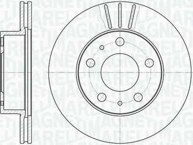 Magneti Marelli 361302040228 - Discofreno www.autoricambit.com