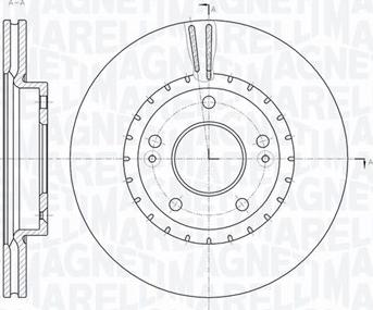 Magneti Marelli 361302040771 - Discofreno www.autoricambit.com