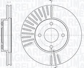 Magneti Marelli 361302040772 - Discofreno www.autoricambit.com