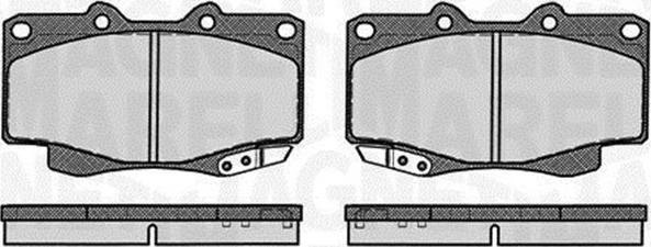 Magneti Marelli 363916060495 - Kit pastiglie freno, Freno a disco www.autoricambit.com