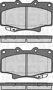 Magneti Marelli 363916060635 - Kit pastiglie freno, Freno a disco www.autoricambit.com