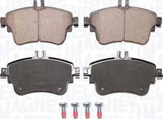 Magneti Marelli 363916060842 - Kit pastiglie freno, Freno a disco www.autoricambit.com