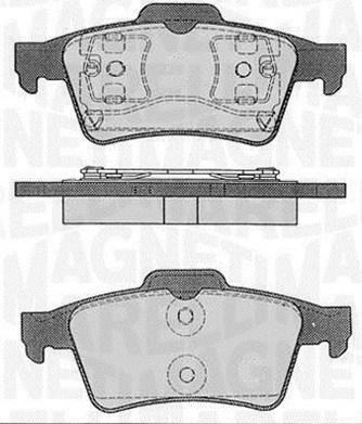 Magneti Marelli 363916060349 - Kit pastiglie freno, Freno a disco www.autoricambit.com