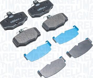 Magneti Marelli 363916060345 - Kit pastiglie freno, Freno a disco www.autoricambit.com