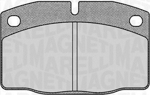 Magneti Marelli 363916060354 - Kit pastiglie freno, Freno a disco www.autoricambit.com