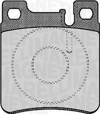 Magneti Marelli 363916060303 - Kit pastiglie freno, Freno a disco www.autoricambit.com