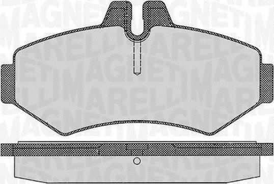 Magneti Marelli 363916060319 - Kit pastiglie freno, Freno a disco www.autoricambit.com