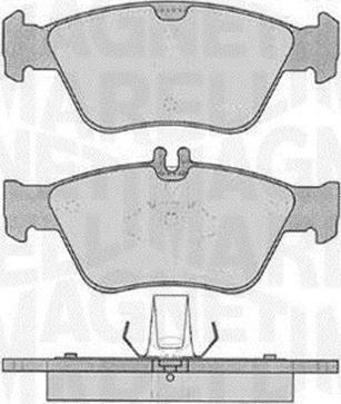 Magneti Marelli 363916060310 - Kit pastiglie freno, Freno a disco www.autoricambit.com