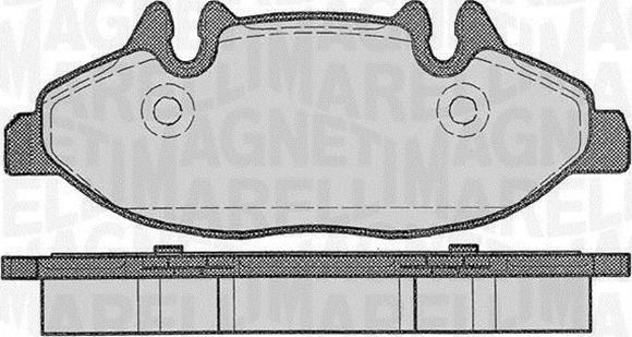 Magneti Marelli 363916060329 - Kit pastiglie freno, Freno a disco www.autoricambit.com