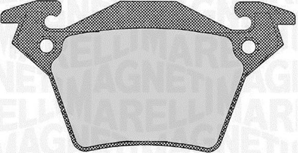 Magneti Marelli 363916060328 - Kit pastiglie freno, Freno a disco www.autoricambit.com