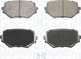 Magneti Marelli 363916061146 - Kit pastiglie freno, Freno a disco www.autoricambit.com