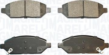 Magneti Marelli 363916061107 - Kit pastiglie freno, Freno a disco www.autoricambit.com