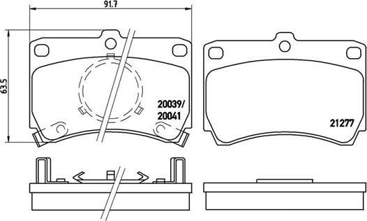 Magneti Marelli 363700449007 - Kit pastiglie freno, Freno a disco www.autoricambit.com