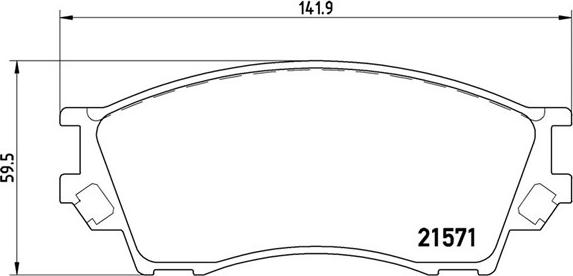 Magneti Marelli 363700449019 - Kit pastiglie freno, Freno a disco www.autoricambit.com