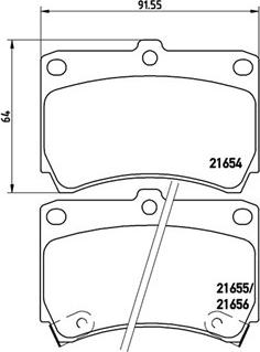 Magneti Marelli 363700449016 - Kit pastiglie freno, Freno a disco www.autoricambit.com