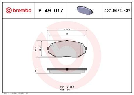 Magneti Marelli 363700449017 - Kit pastiglie freno, Freno a disco www.autoricambit.com