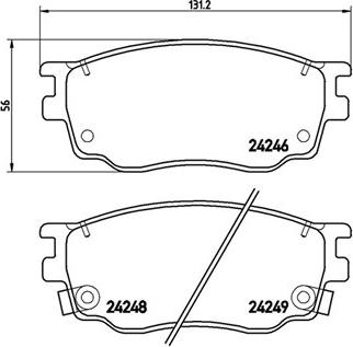 Magneti Marelli 363700449033 - Kit pastiglie freno, Freno a disco www.autoricambit.com