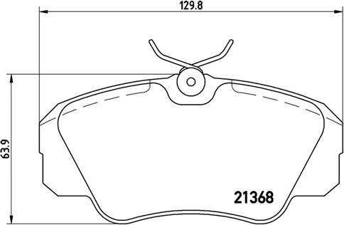 Magneti Marelli 363700459016 - Kit pastiglie freno, Freno a disco www.autoricambit.com