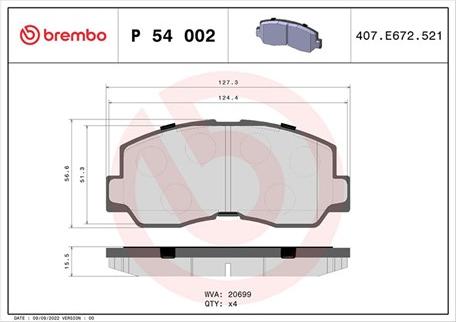 Magneti Marelli 363700454002 - Kit pastiglie freno, Freno a disco www.autoricambit.com