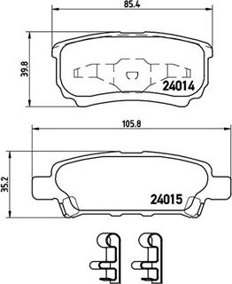 Magneti Marelli 363700454034 - Kit pastiglie freno, Freno a disco www.autoricambit.com