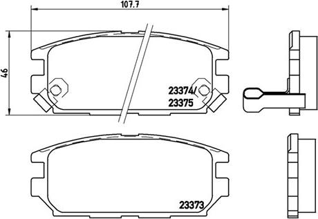 Magneti Marelli 363700454025 - Kit pastiglie freno, Freno a disco www.autoricambit.com