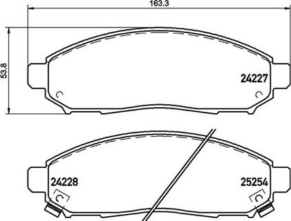 Magneti Marelli 363700456096 - Kit pastiglie freno, Freno a disco www.autoricambit.com