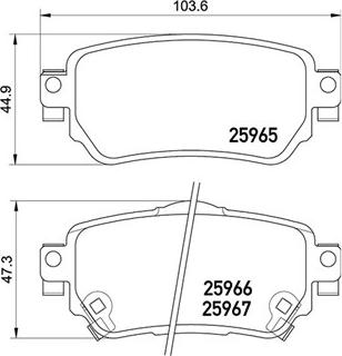 Magneti Marelli 363700456098 - Kit pastiglie freno, Freno a disco www.autoricambit.com