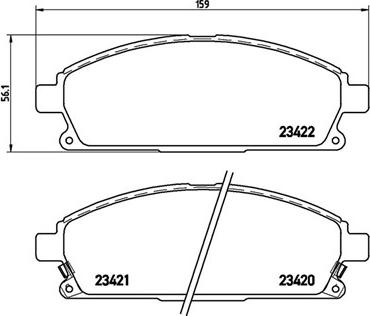 Magneti Marelli 363700456040 - Kit pastiglie freno, Freno a disco www.autoricambit.com