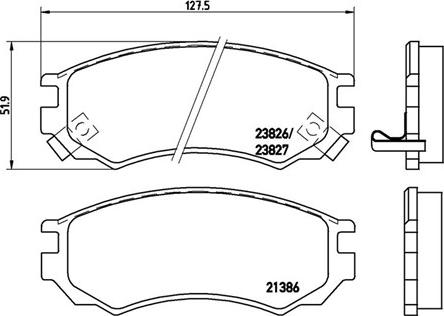 Magneti Marelli 363700456055 - Kit pastiglie freno, Freno a disco www.autoricambit.com