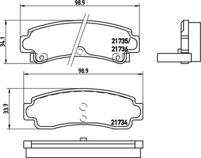 Magneti Marelli 363700456063 - Kit pastiglie freno, Freno a disco www.autoricambit.com