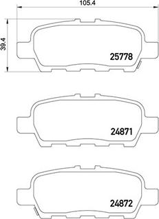 Magneti Marelli 363700456087 - Kit pastiglie freno, Freno a disco www.autoricambit.com