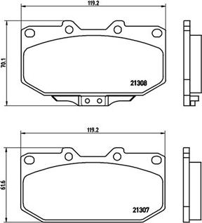 Magneti Marelli 363700456025 - Kit pastiglie freno, Freno a disco www.autoricambit.com