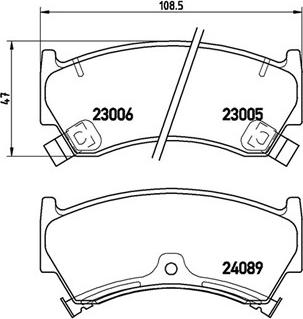 Magneti Marelli 363700456026 - Kit pastiglie freno, Freno a disco www.autoricambit.com