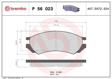 Magneti Marelli 363700456023 - Kit pastiglie freno, Freno a disco www.autoricambit.com