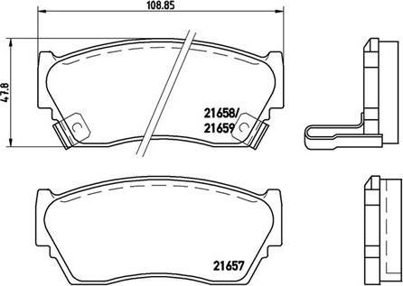 Magneti Marelli 363700456027 - Kit pastiglie freno, Freno a disco www.autoricambit.com