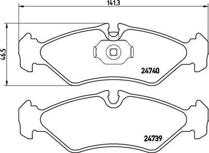 Magneti Marelli 363700450081 - Kit pastiglie freno, Freno a disco www.autoricambit.com