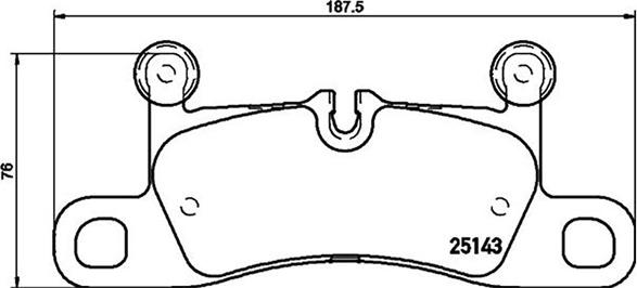 Magneti Marelli 363700465042 - Kit pastiglie freno, Freno a disco www.autoricambit.com