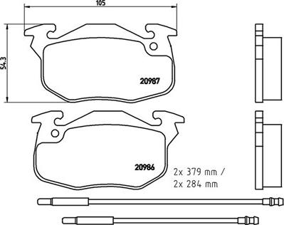 Magneti Marelli 363700461099 - Kit pastiglie freno, Freno a disco www.autoricambit.com